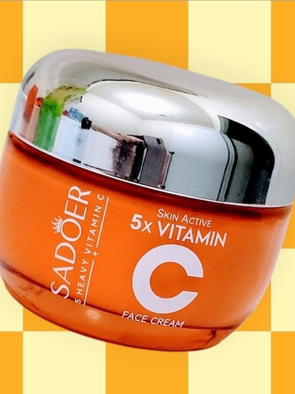 Sadoer Skin Active Vitamin C Face Cream 50g for Glowing Skin